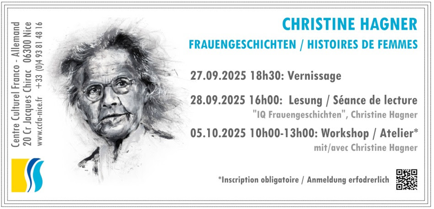  Vernissage „Histoires de femmes - Frauengeschichten“ mit Christine Hagner