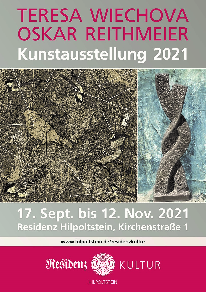Ausstellung in der Residenz Hilpoltstein mit Teresa Wiechova