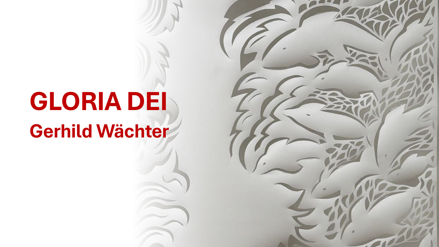 GLORIA DEI - Gerhild Wächter – Scherenschnitte