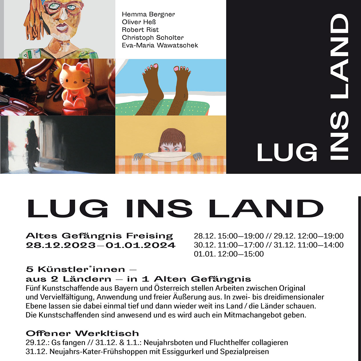 Einladung zu Kunst und Konsumrausch