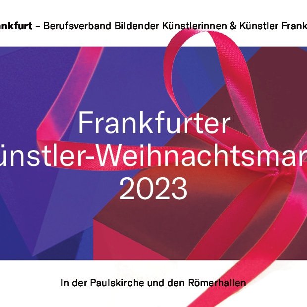 Künstlerweihnachtsmarkt in Frankfurt