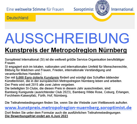 Kunstpreis der Metropolregion Nürnberg